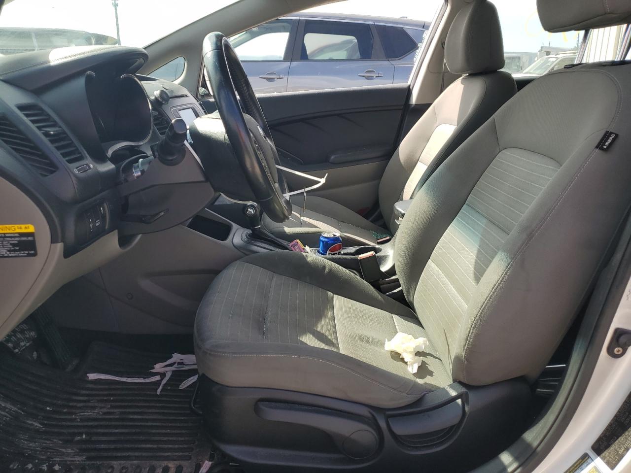 2014 KIA Forte VIN KNAFX4A87E5062293 Copart auction photo, vandalism / side damage thumbnail 7