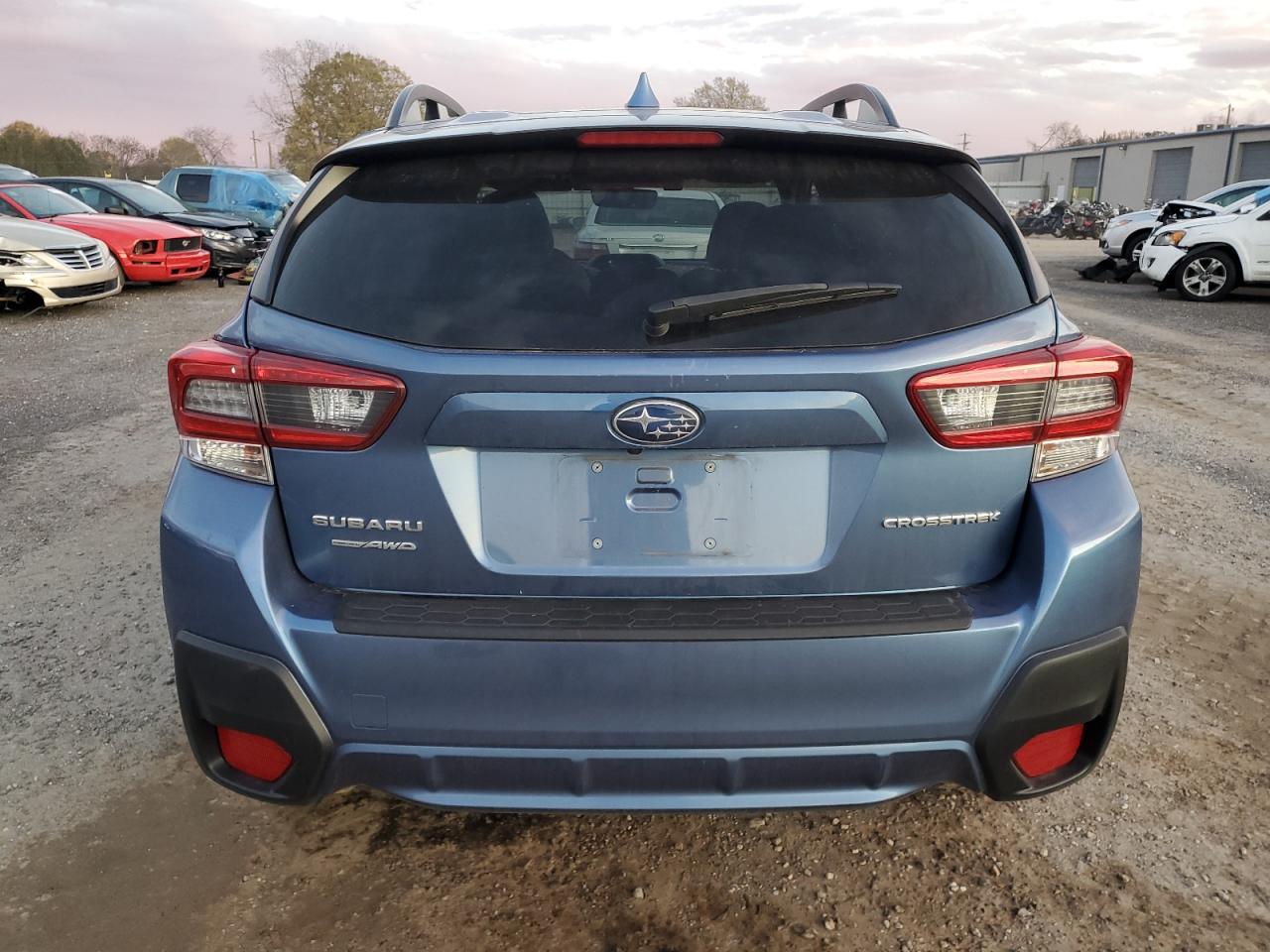 2020 Subaru XV VIN JF2GTAPC3L8239951 Copart auction photo, side / front end damage thumbnail 6