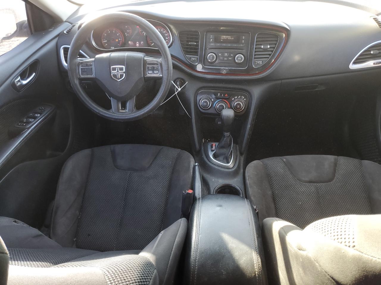 2014 Dodge Dart VIN 1C3CDFAA7ED791613 Copart auction photo, side damage thumbnail 8