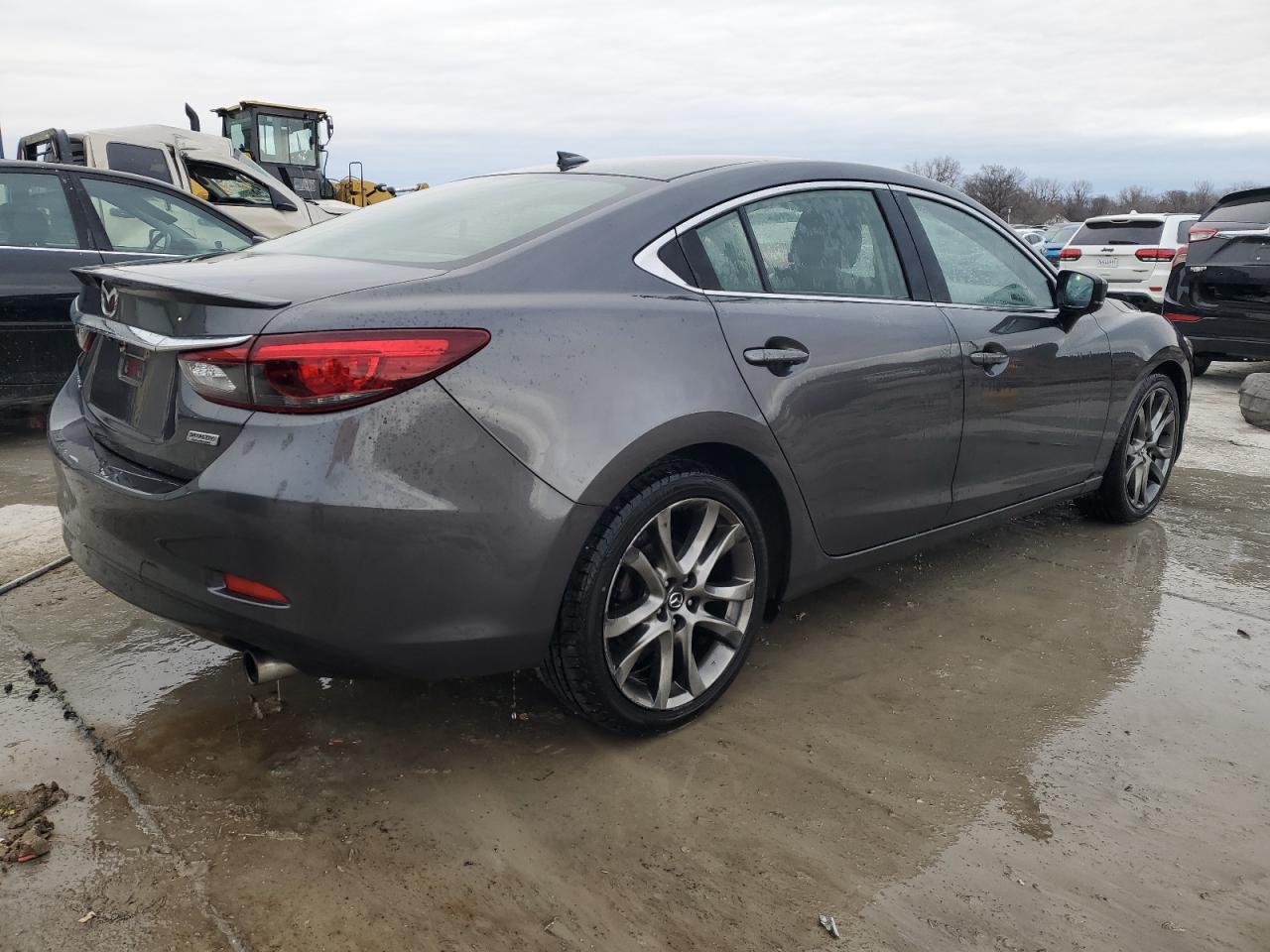 2017 Mazda 6 VIN JM1GL1W5XH1115029 Copart auction photo, side damage thumbnail 3