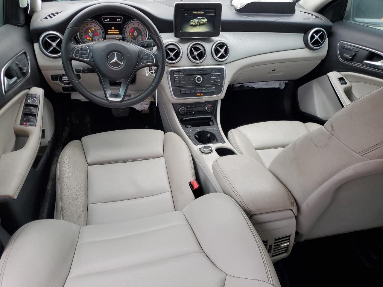 2017 Mercedes-Benz GLA-klasse VIN WDCTG4EB0HJ347547 Copart auction photo, front end damage thumbnail 8