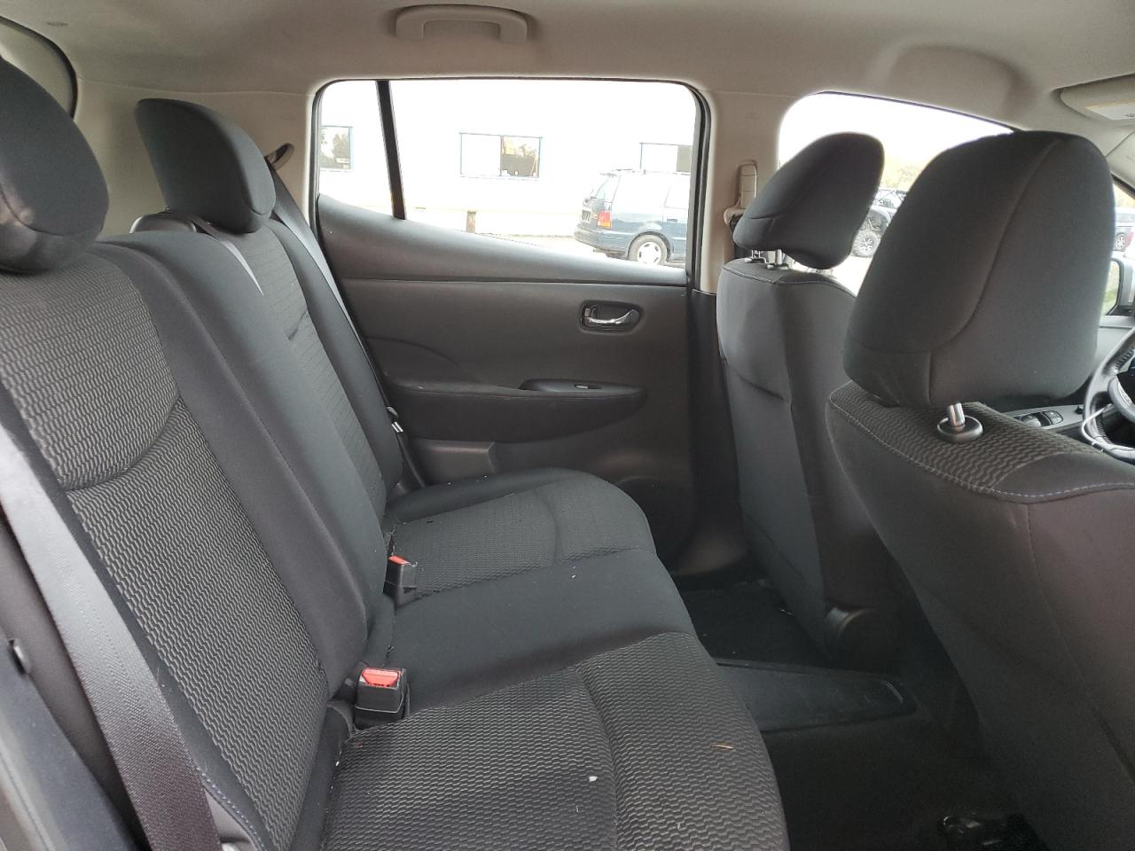 2015 Nissan Leaf VIN 1N4AZ0CP3FC300986 Copart auction photo, front end / side damage thumbnail 10