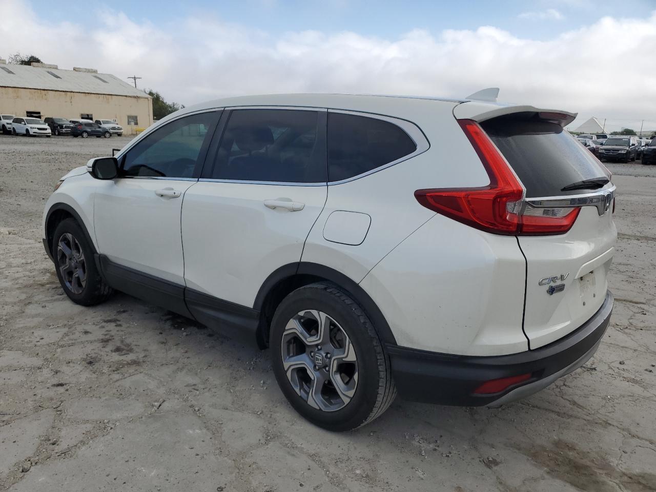 2018 Honda CR-V VIN 2HKRW1H58JH518664 Copart auction photo, front end damage thumbnail 2