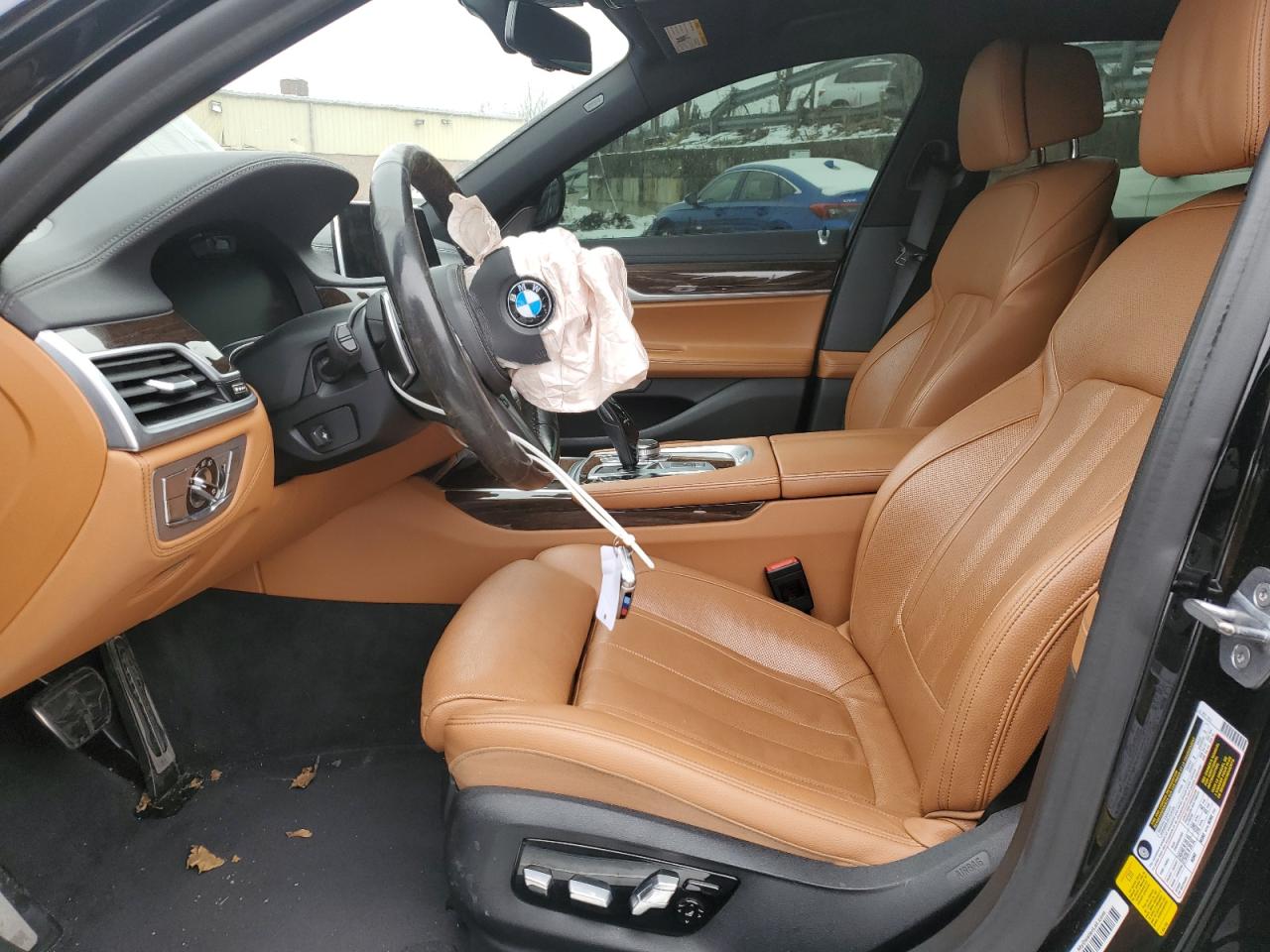 2020 BMW 7er VIN WBA7T2C05LGL18038 Copart auction photo, front end / rear end damage thumbnail 7