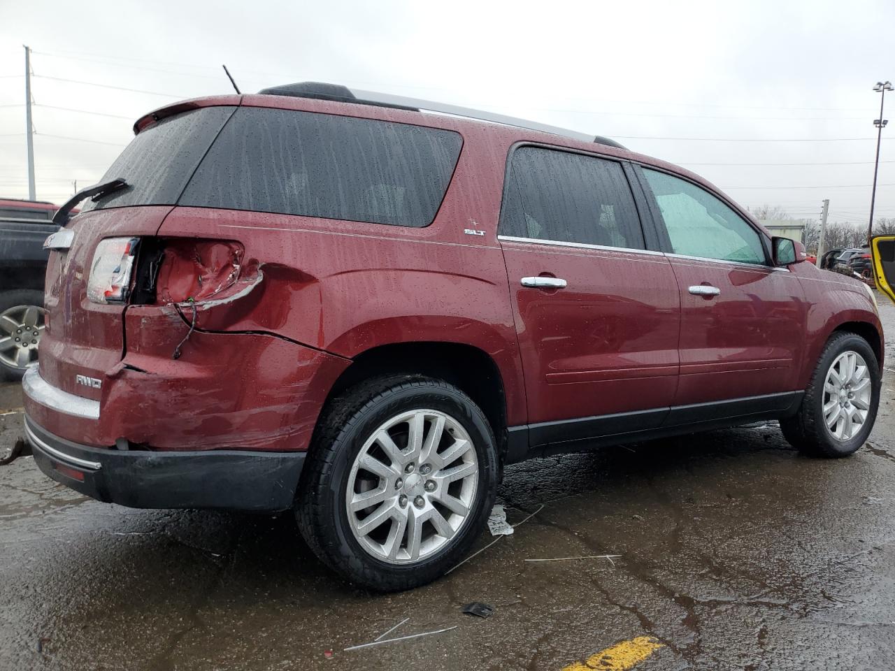 2016 GMC Acadia VIN 1GKKVRKD7GJ302389 Copart auction photo, rear end damage thumbnail 3