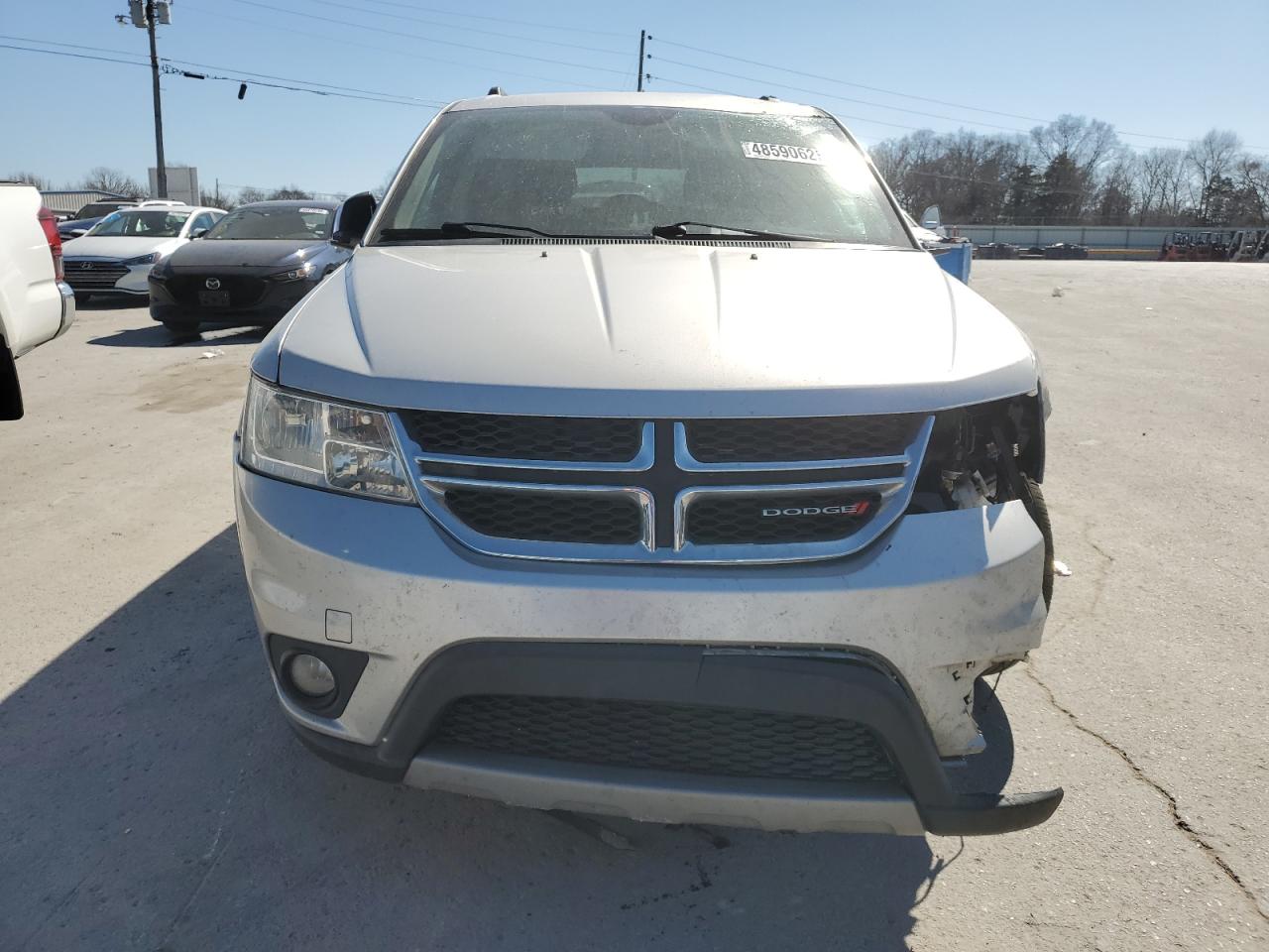 2014 Dodge Journey VIN 3C4PDCBB4ET124849 Copart auction photo, front end damage thumbnail 5