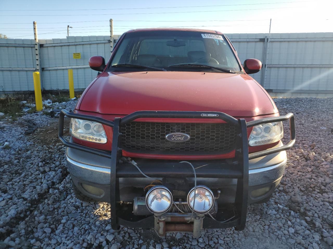 2002 Ford F-150 VIN 1FTRW08L62KA54334 Copart auction photo, rear end damage thumbnail 5