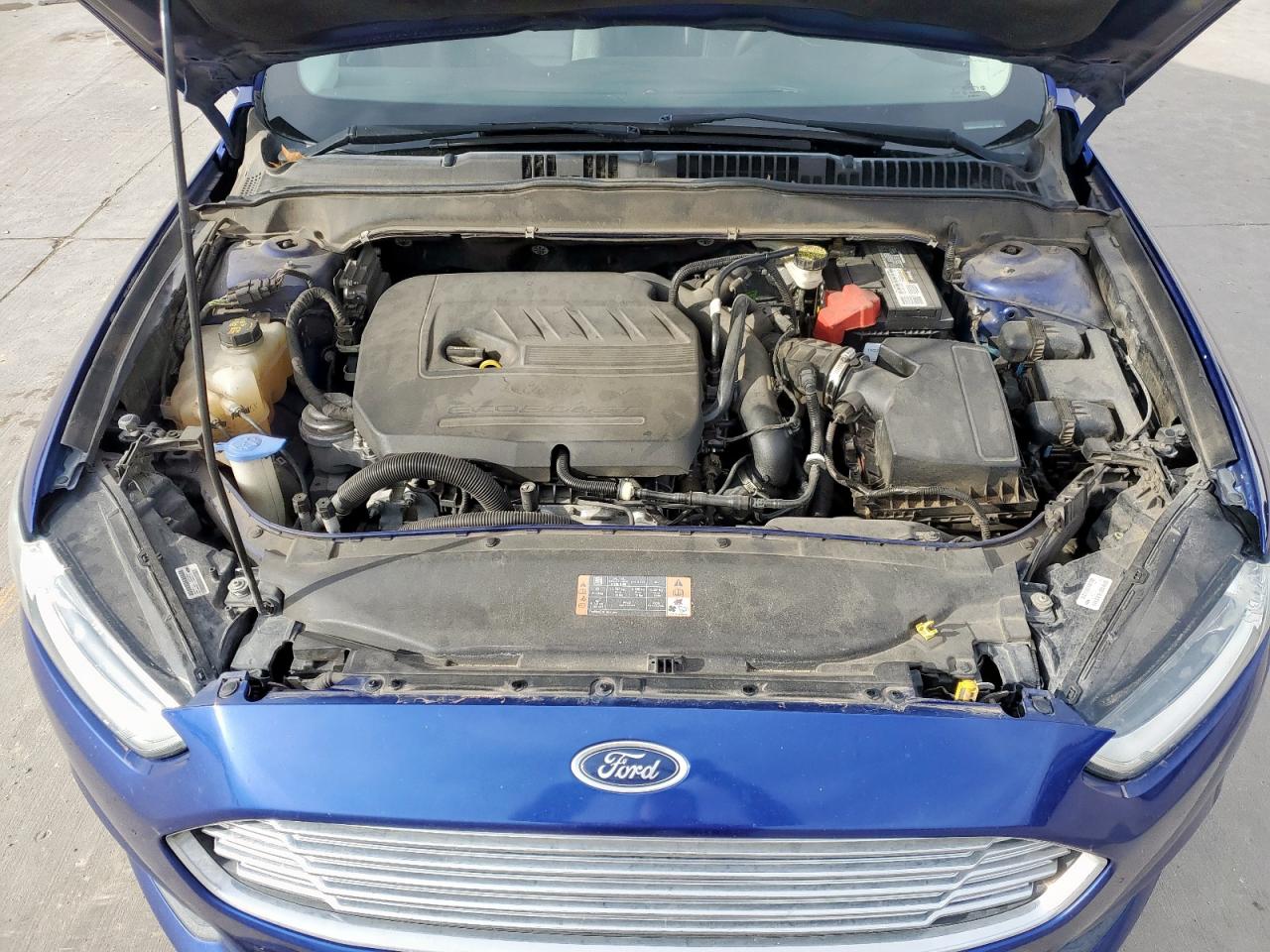 2015 Ford Fusion VIN 3FA6P0HD5FR304176 Copart auction photo, side damage thumbnail 11