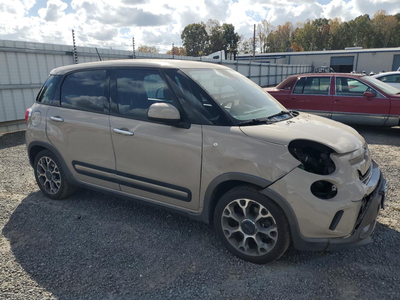 2014 Fiat 500 VIN ZFBCFADH2EZ008916 Copart auction photo, front end damage thumbnail 4