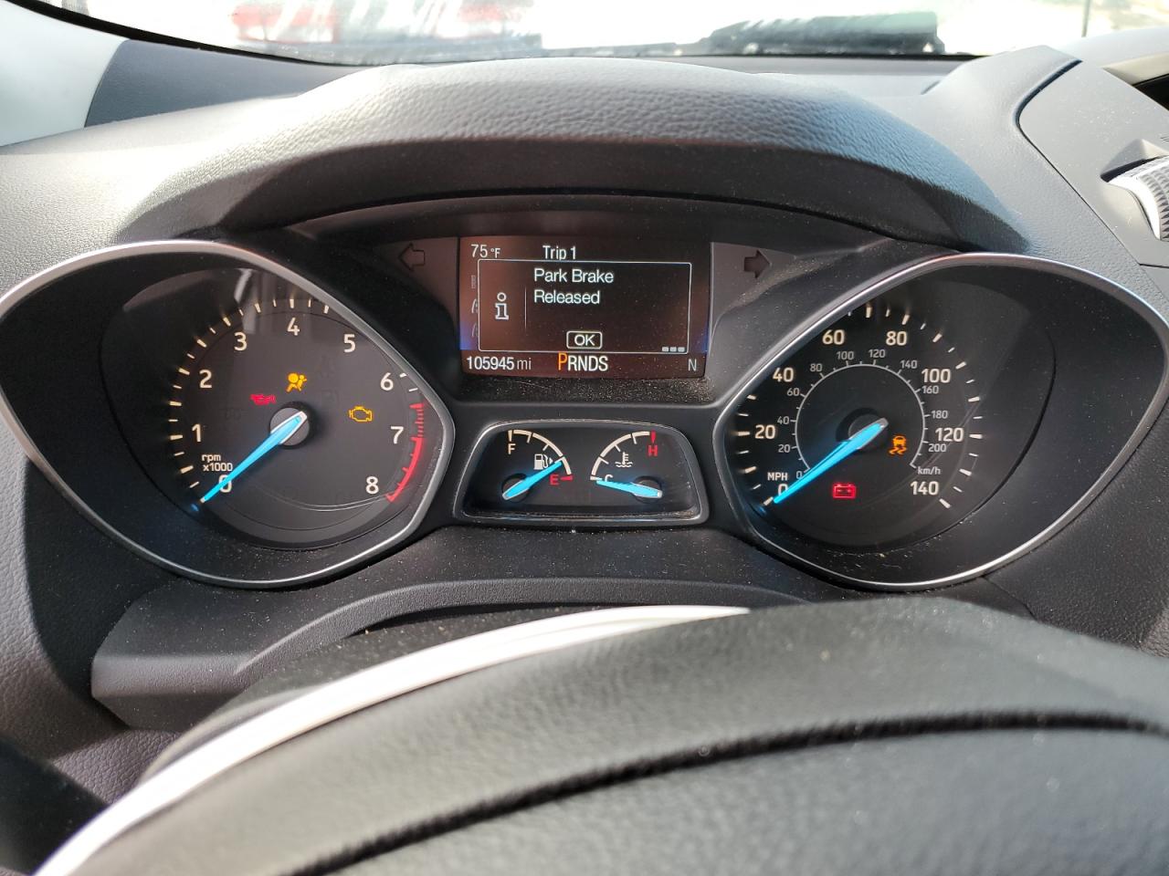 2018 Ford Escape VIN 1FMCU0GD1JUB61893 Copart auction photo, water/flood / minor dent/scratches damage thumbnail 9