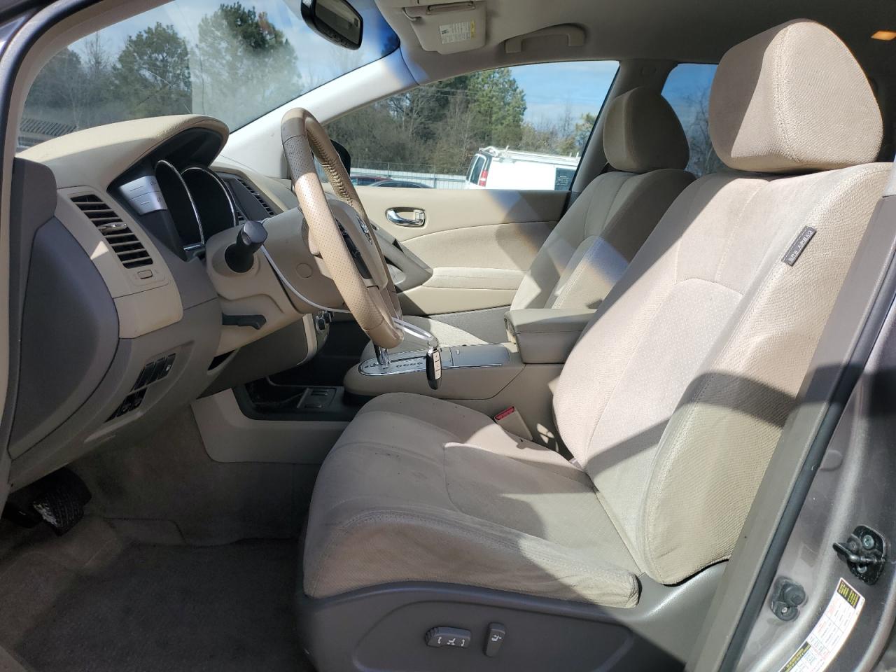 2009 Nissan Murano VIN JN8AZ18U49W027918 Copart auction photo, front end / rear end damage thumbnail 7