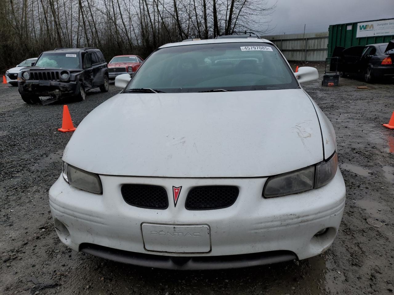 1997 Pontiac Grand Prix VIN 1G2WP1215VF274370 Copart auction photo, front end damage thumbnail 5