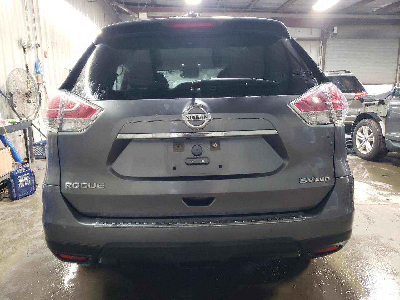 2016 Nissan Rogue VIN KNMAT2MV6GP625128 Copart auction photo, front end / side damage thumbnail 6