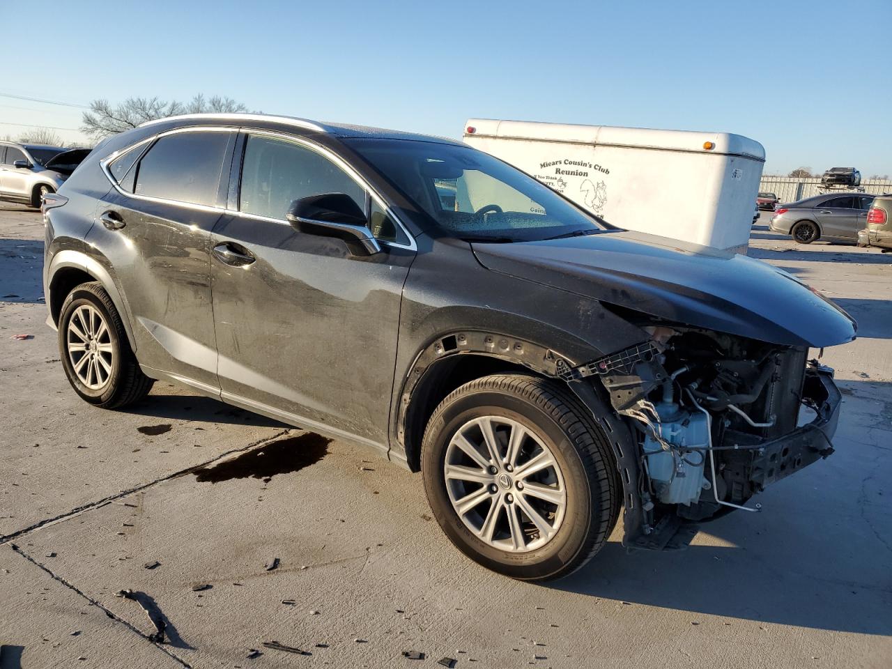 2018 Lexus NX VIN JTJYARBZXJ2093208 Copart auction photo, front end damage thumbnail 4