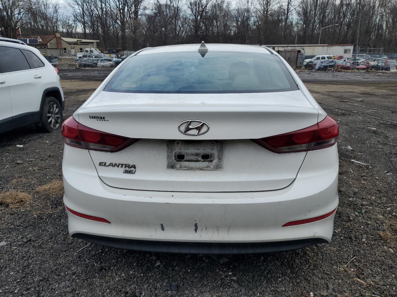 2017 Hyundai Elantra VIN 5NPD74LF8HH207142 Copart auction photo, vandalism / minor dent/scratches damage thumbnail 6