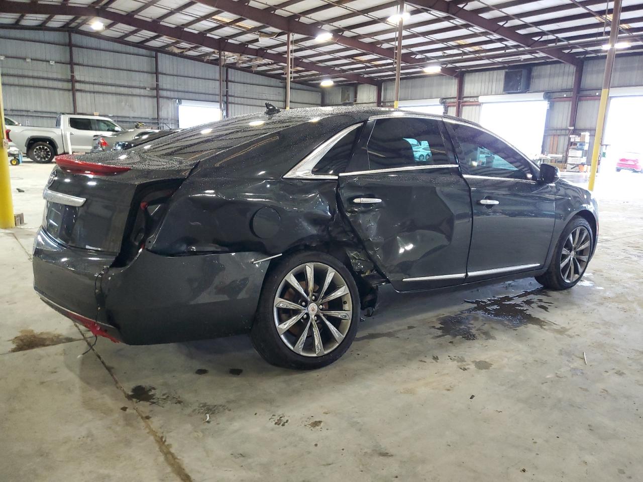 2013 Cadillac XTS VIN 2G61N5S35D9128596 Copart auction photo, side / rear end damage thumbnail 3
