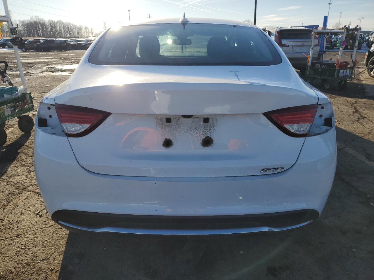 2016 Chrysler 200 VIN 1C3CCCAB0GN142243 Copart auction photo, all over damage thumbnail 6