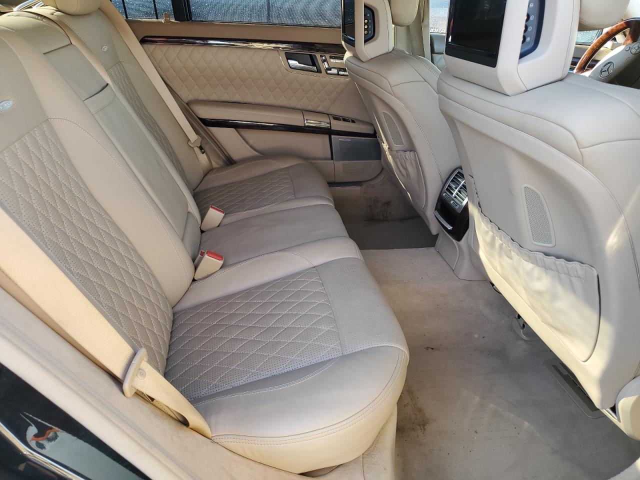 2012 Mercedes-Benz S-klasse VIN WDDNG7KB3CA428206 Copart auction photo, burn damage thumbnail 10