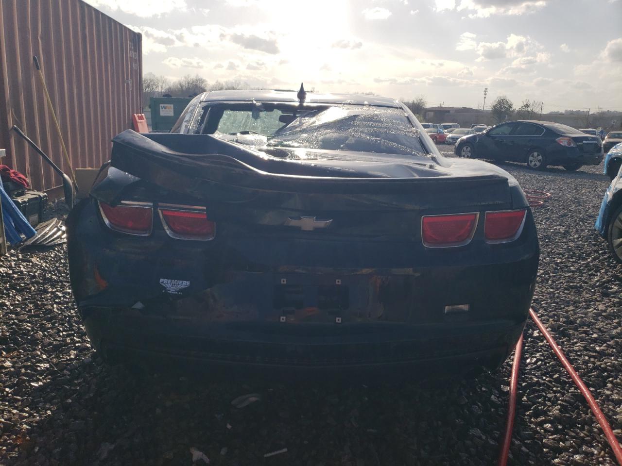 2011 Chevrolet Camaro VIN 2G1FA1ED7B9126155 Copart auction photo, rear end damage thumbnail 6
