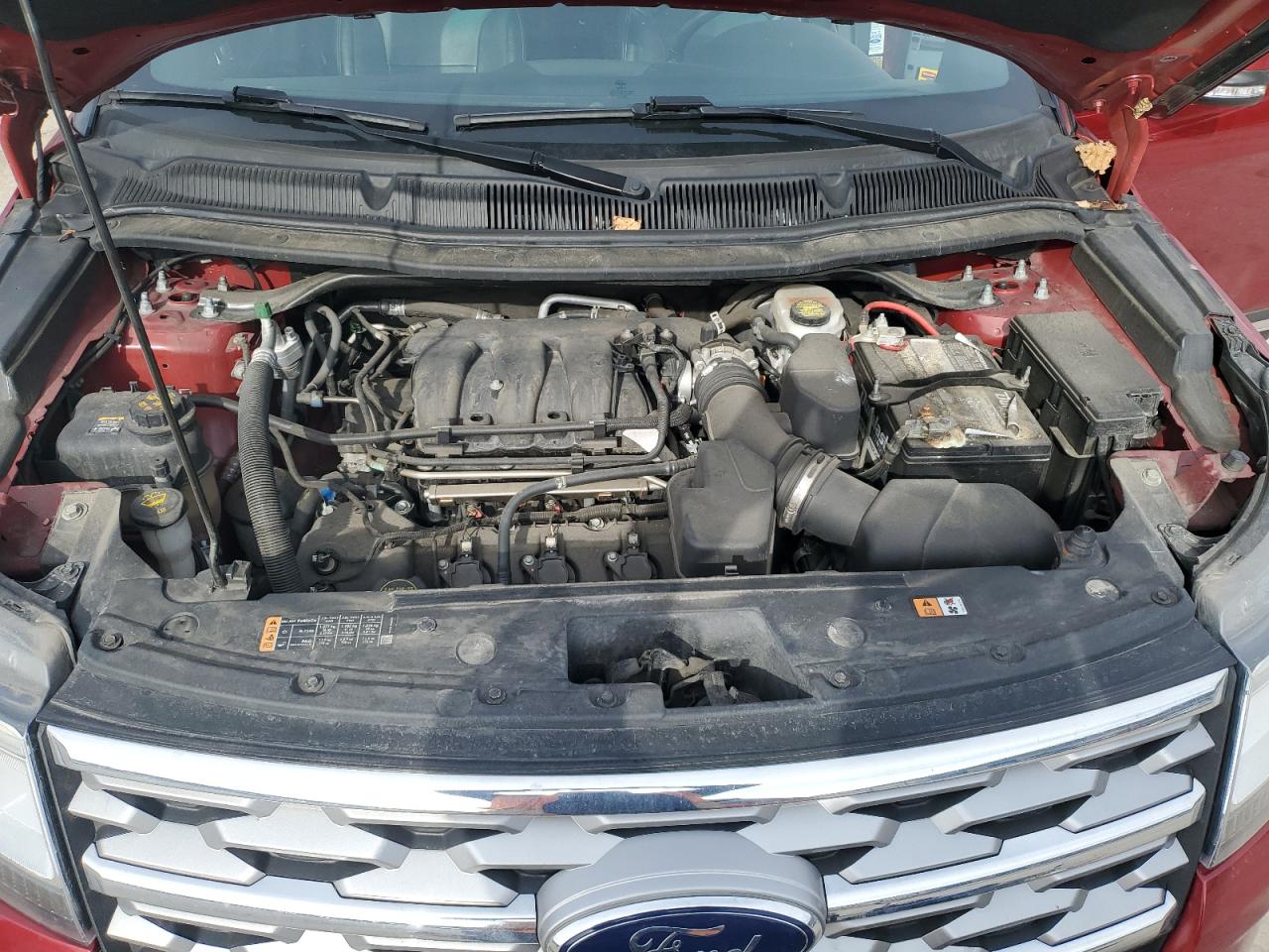 2018 Ford Explorer VIN 1FM5K8F82JGC52798 Copart auction photo, side / rear end damage thumbnail 12