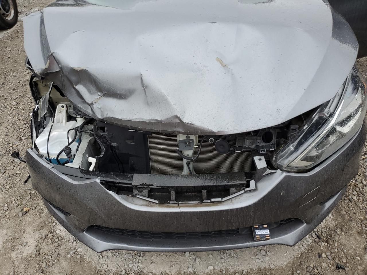 2018 Nissan Sentra VIN 3N1AB7AP2JL664018 Copart auction photo, front end / side damage thumbnail 11