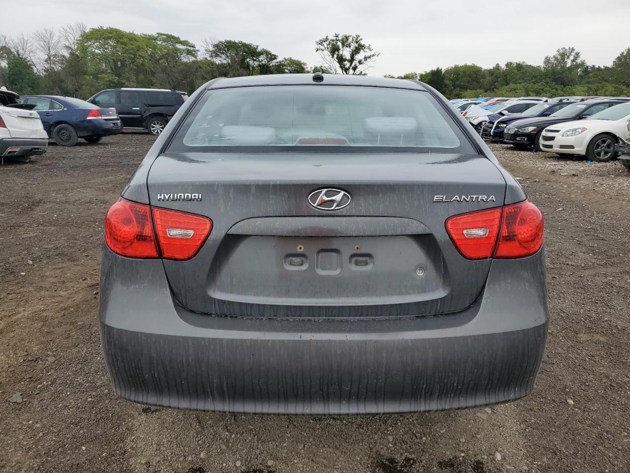 2008 Hyundai Elantra VIN KMHDU46D58U272776 Copart auction photo, front end / side damage thumbnail 6