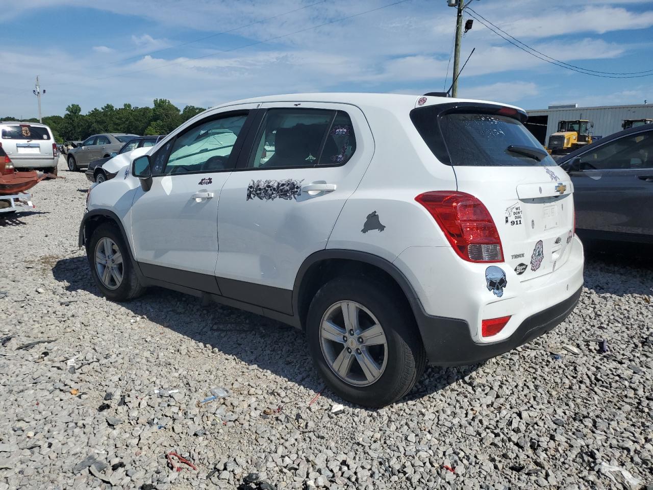 2020 Chevrolet Trax VIN KL7CJKSB8LB058612 Copart auction photo, front end damage thumbnail 2