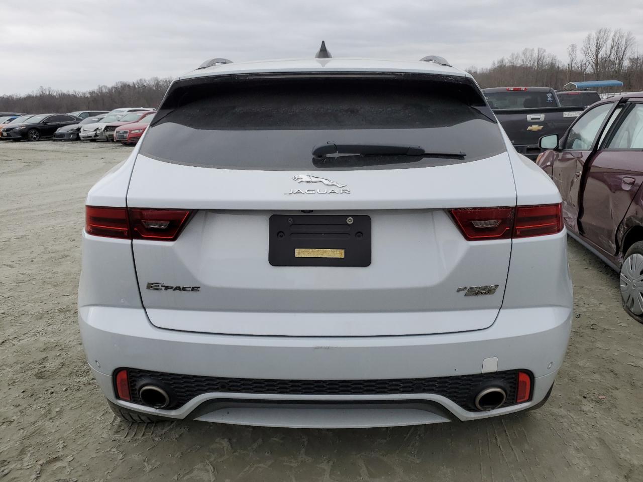 2020 Jaguar E-Pace VIN SADF12FX6L1012843 Copart auction photo, front end damage thumbnail 6
