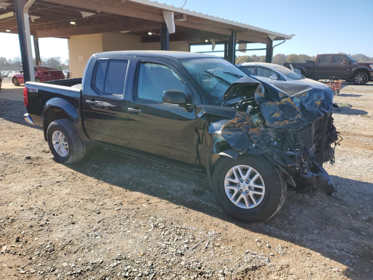 2021 Nissan Titan VIN 1N6AA1EF1MN503112 Copart auction photo, front end damage thumbnail 4