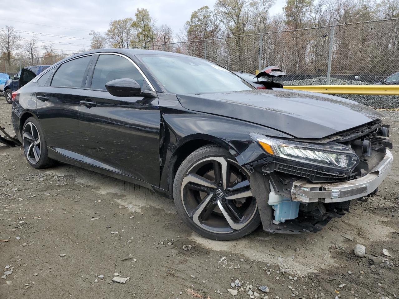2018 Honda Accord VIN 1HGCV1F32JA060610 Copart auction photo, front end / rear end damage thumbnail 4