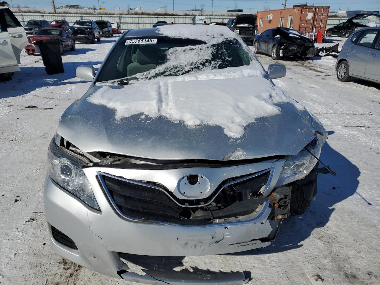 2010 Toyota Camry VIN 4T4BF3EK8AR063328 Copart auction photo, front end damage thumbnail 5