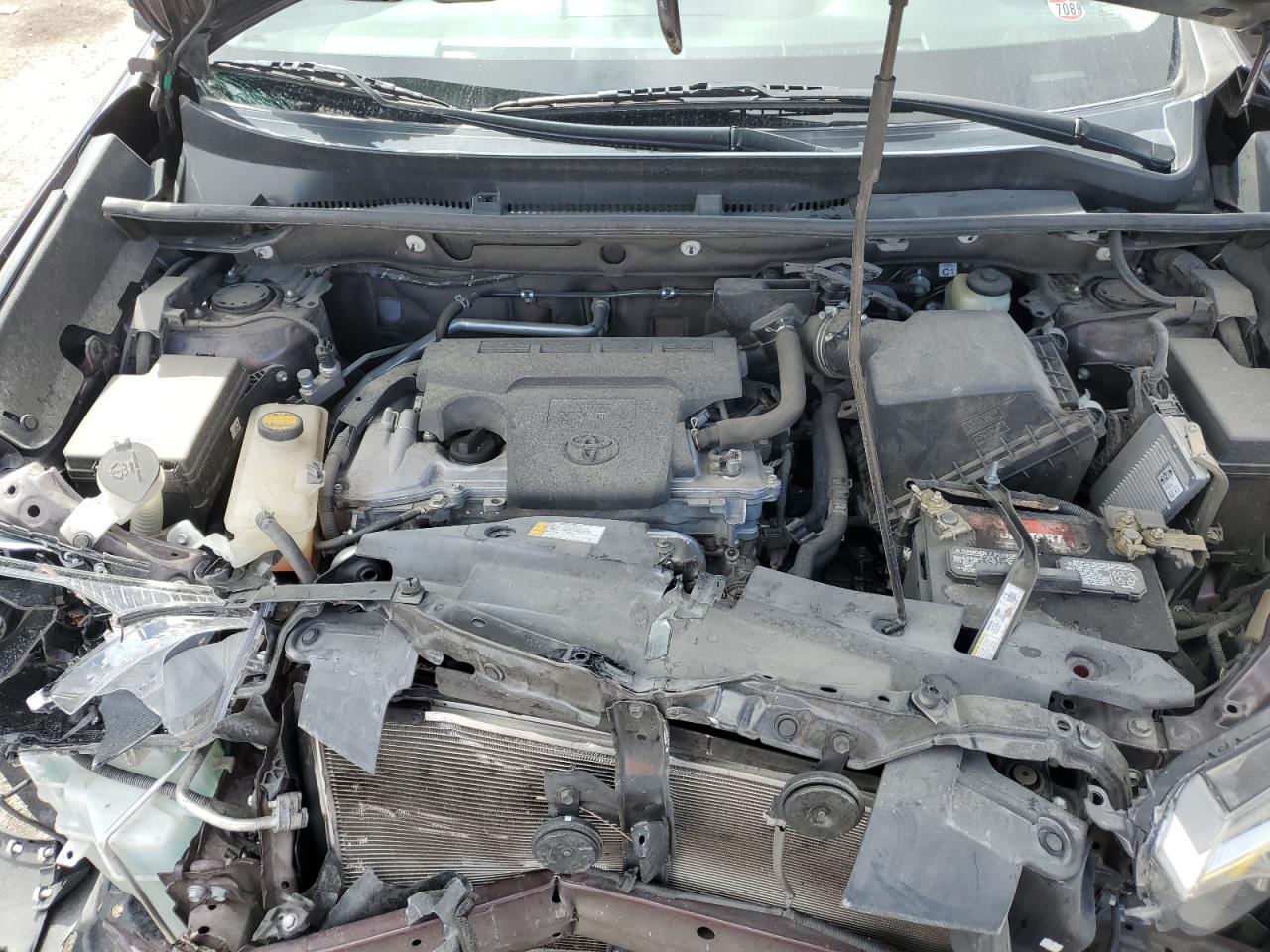 2018 Toyota RAV 4 VIN 2T3ZFREV1JW435556 Copart auction photo, front end damage thumbnail 12
