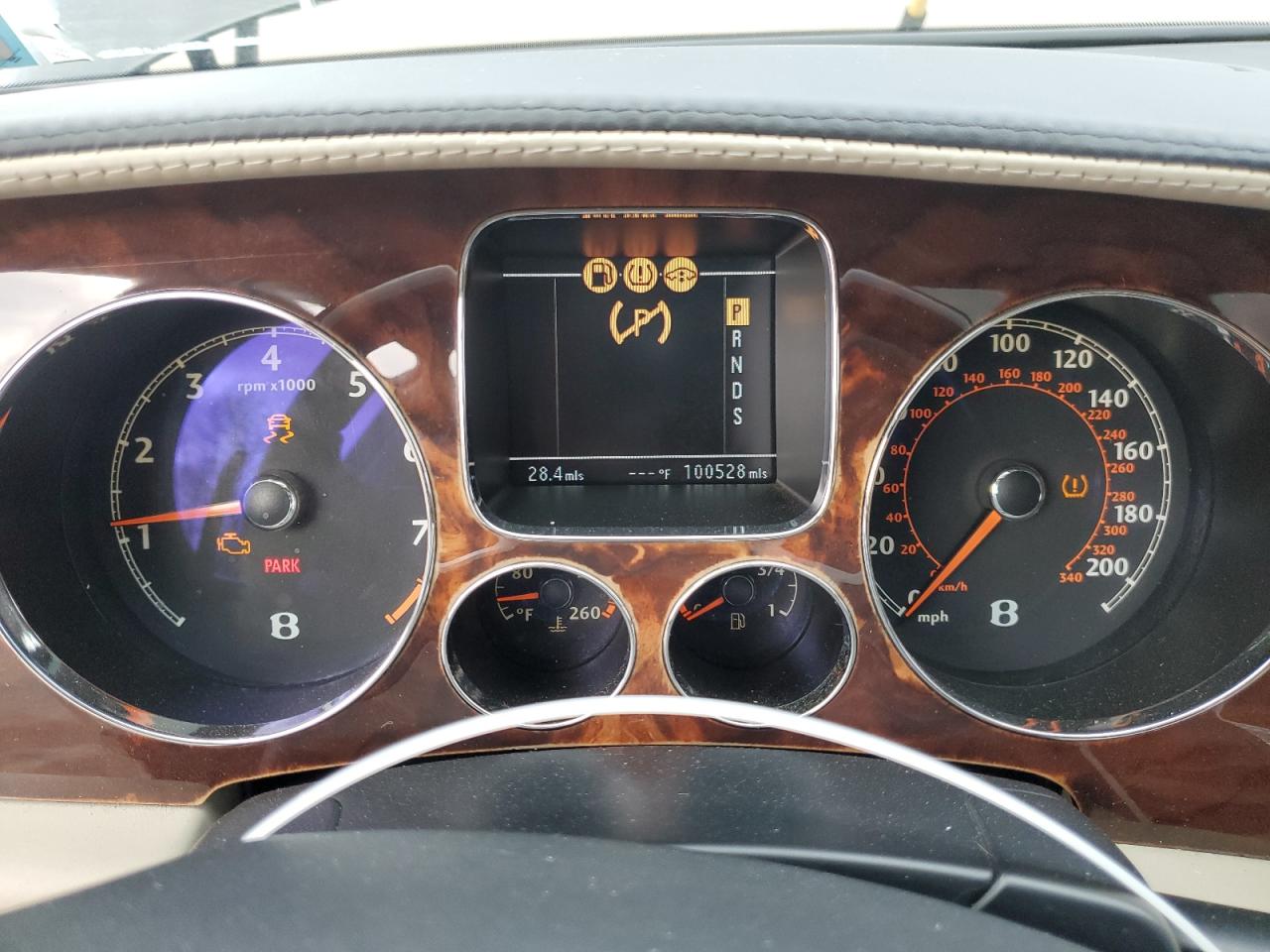 2007 Bentley Continental VIN SCBBR93W778040920 Copart auction photo, side / rear end damage thumbnail 9
