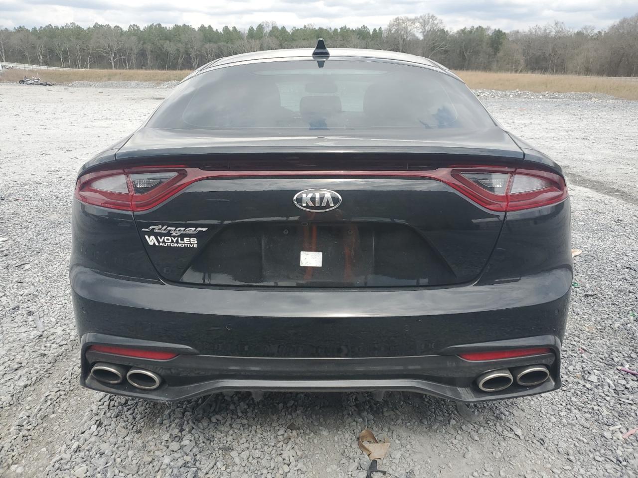 2018 KIA Stinger VIN KNAE25LA5J6015252 Copart auction photo, front end damage thumbnail 6