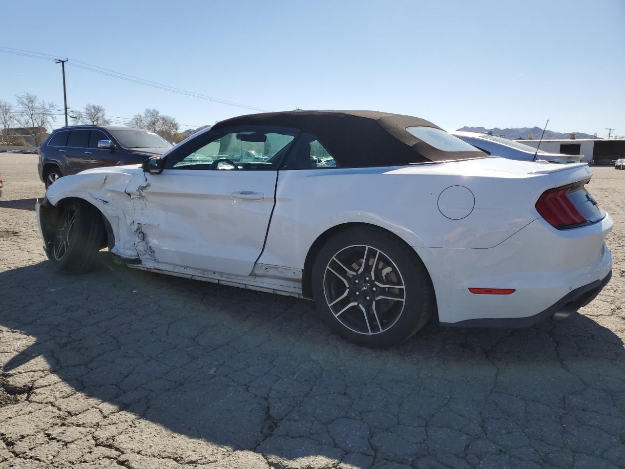 2021 Ford Mustang VIN 1FATP8UH4M5124570 Copart auction photo, side / front end damage thumbnail 2