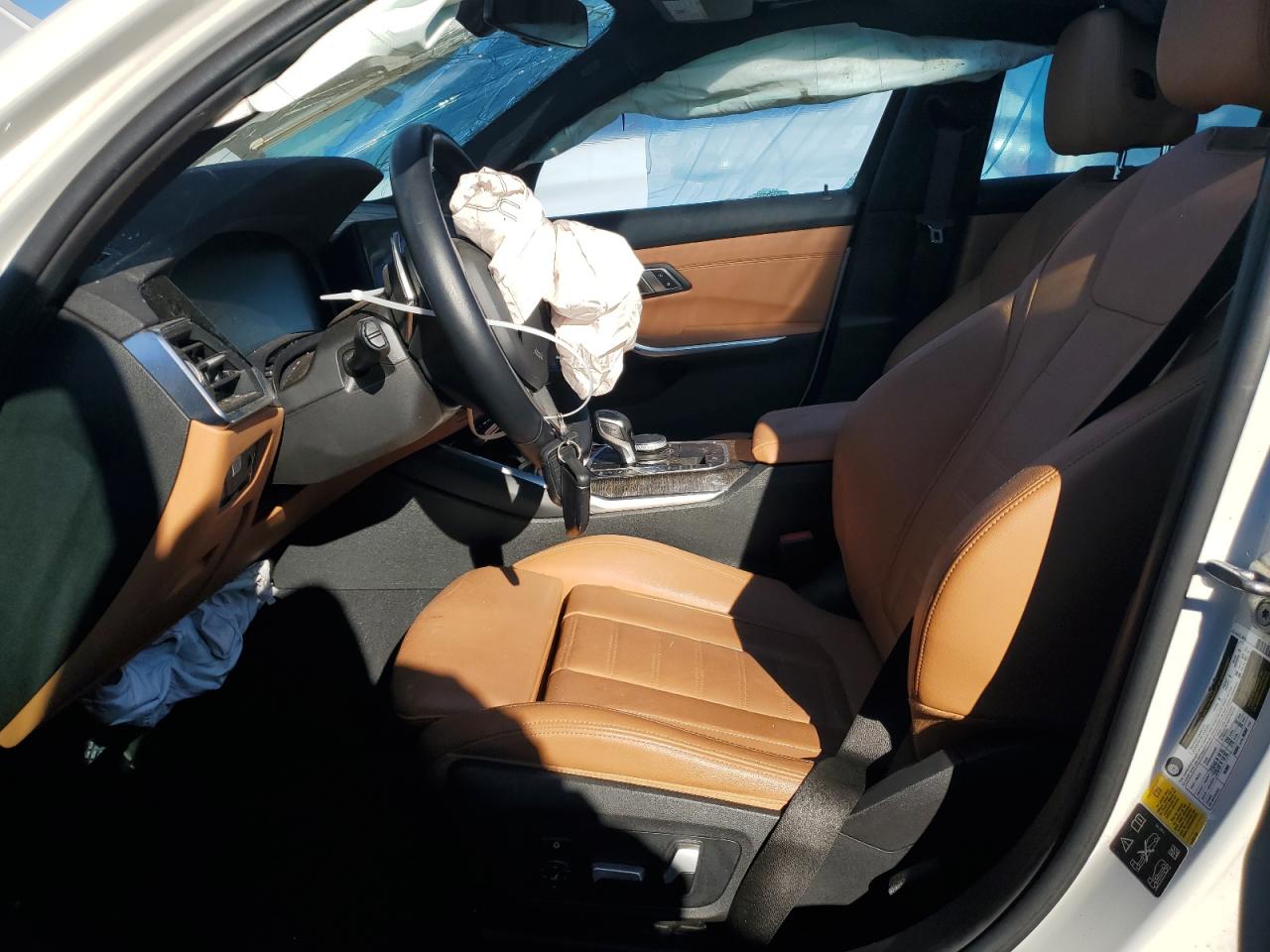 2021 BMW 3er VIN 3MW5R7J03M8C12578 Copart auction photo, rollover damage thumbnail 7