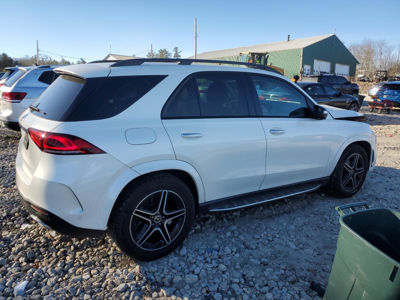 2022 Mercedes-Benz GLE VIN 4JGFB4JB0NA654263 Copart auction photo, front end damage thumbnail 3