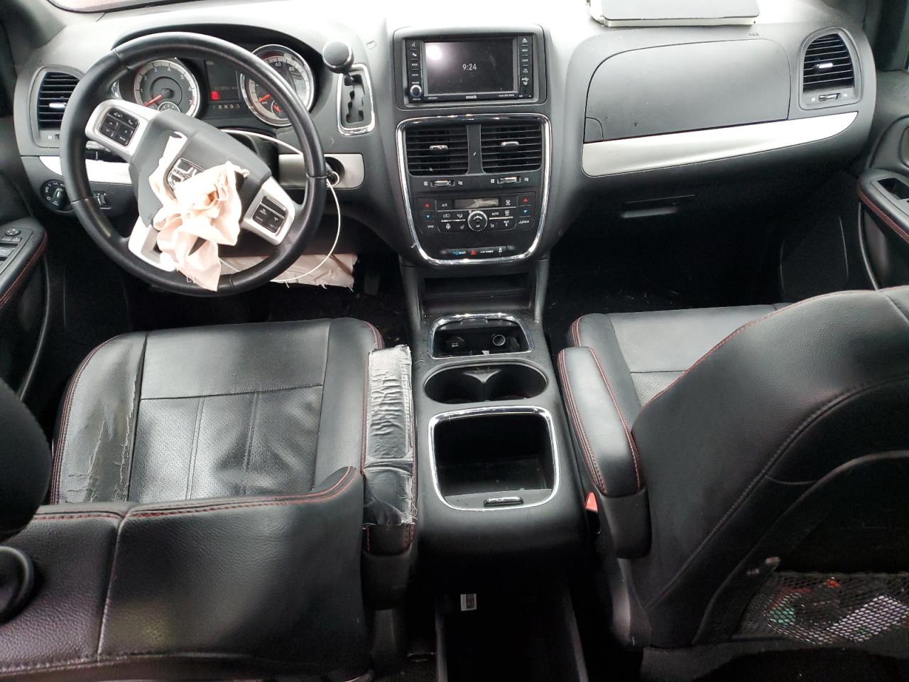 2019 Dodge Caravan VIN 2C4RDGEGXKR578738 Copart auction photo, front end damage thumbnail 8