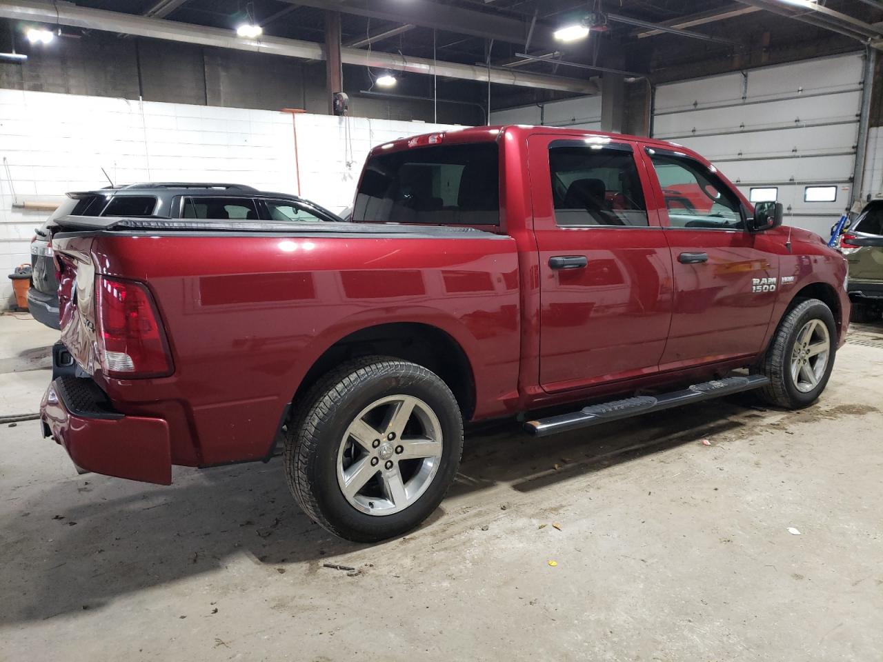 2015 RAM 1500 VIN 1C6RR7KT4FS679689 Copart auction photo, rear end damage thumbnail 3