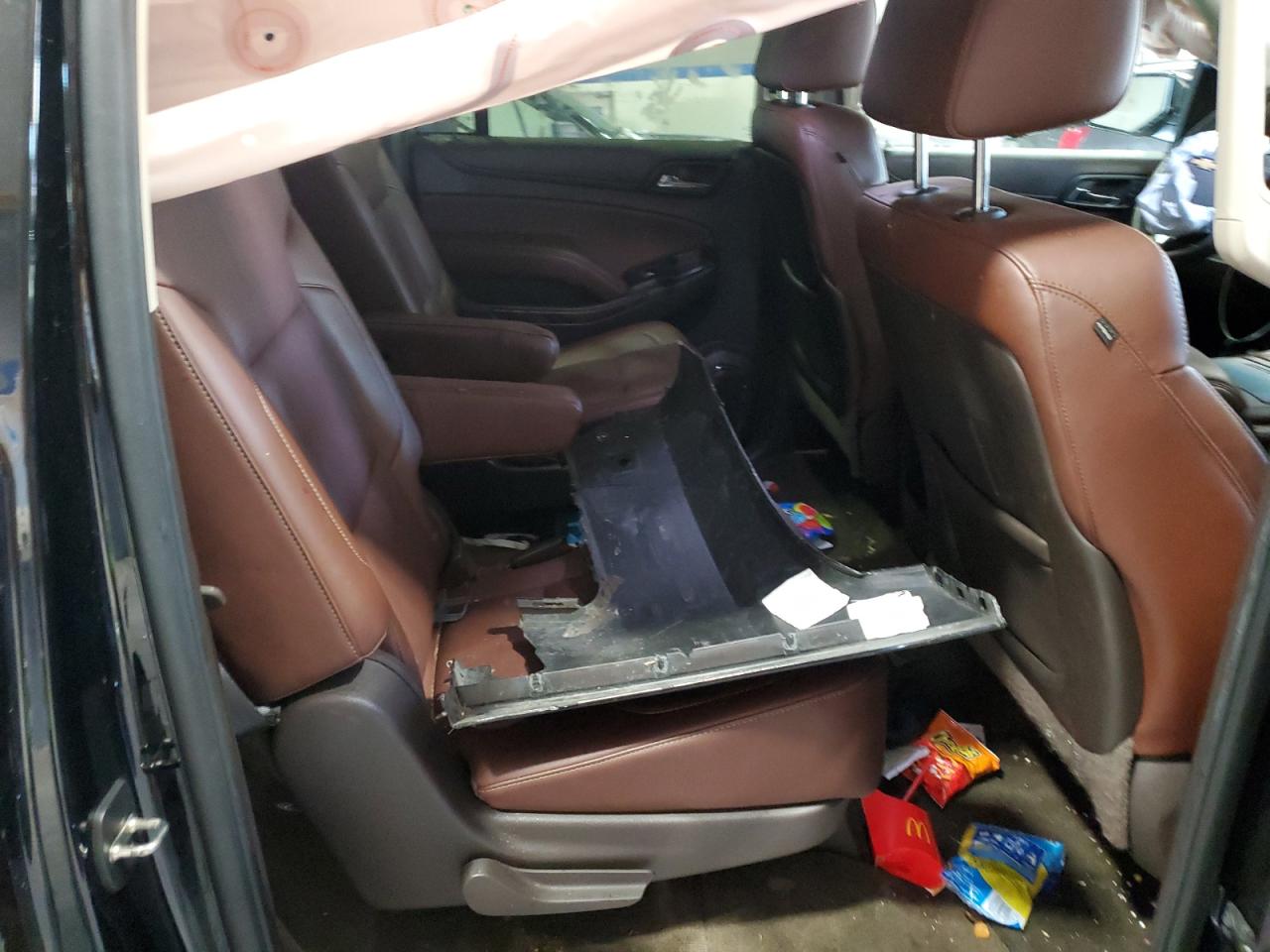 2015 Chevrolet Suburban VIN 1GNSCKKC5FR290248 Copart auction photo, front end / undercarriage damage thumbnail 11