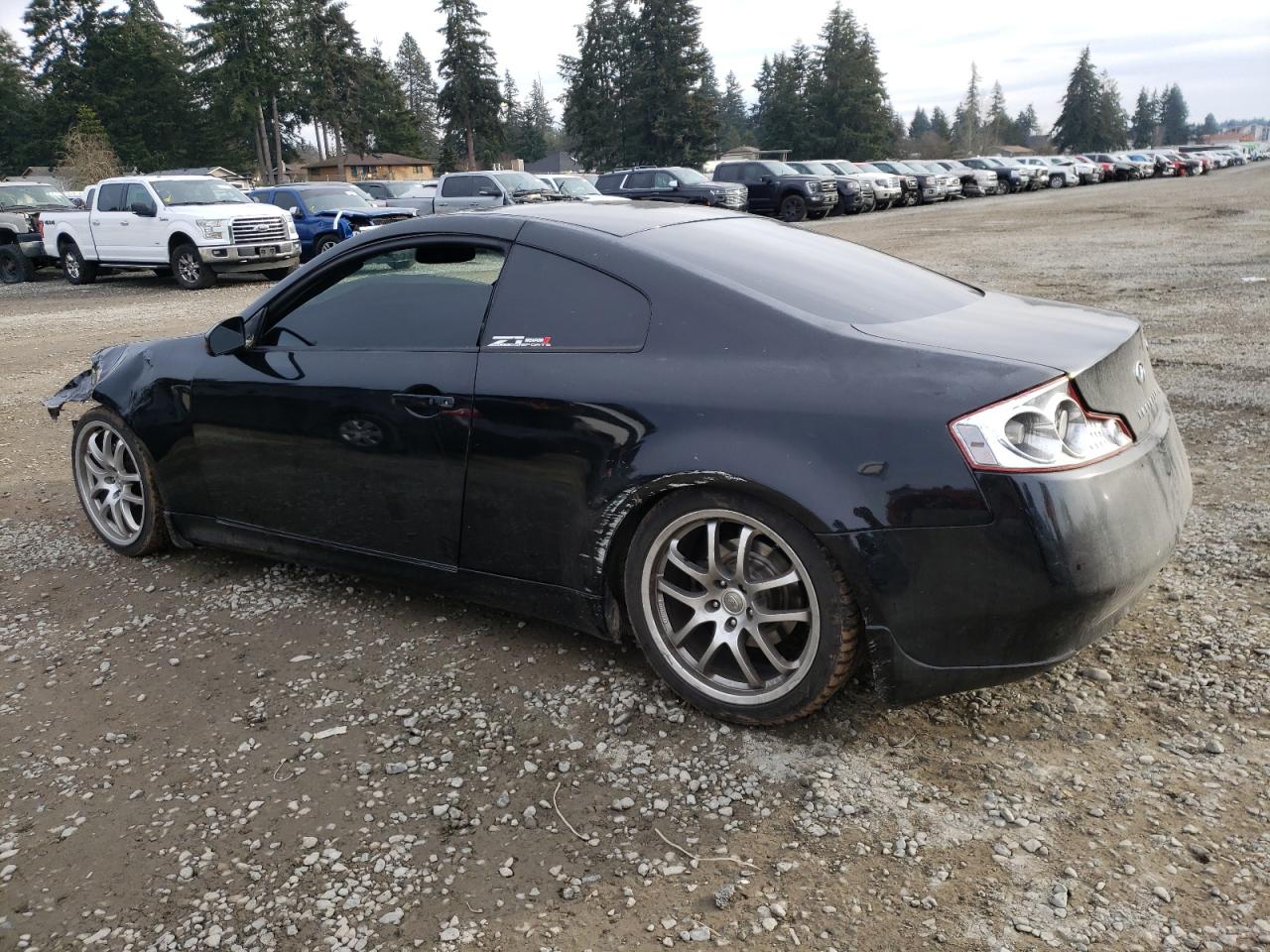 2007 Infiniti G VIN JNKCV54E97M903864 Copart auction photo, front end damage thumbnail 2