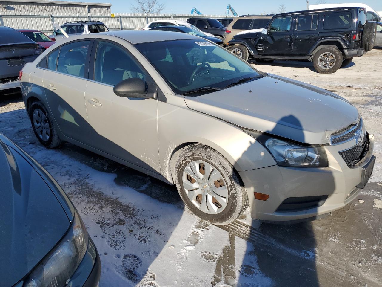 2012 Chevrolet Cruze VIN 1G1PD5SHXC7197007 Copart auction photo, front end damage thumbnail 4