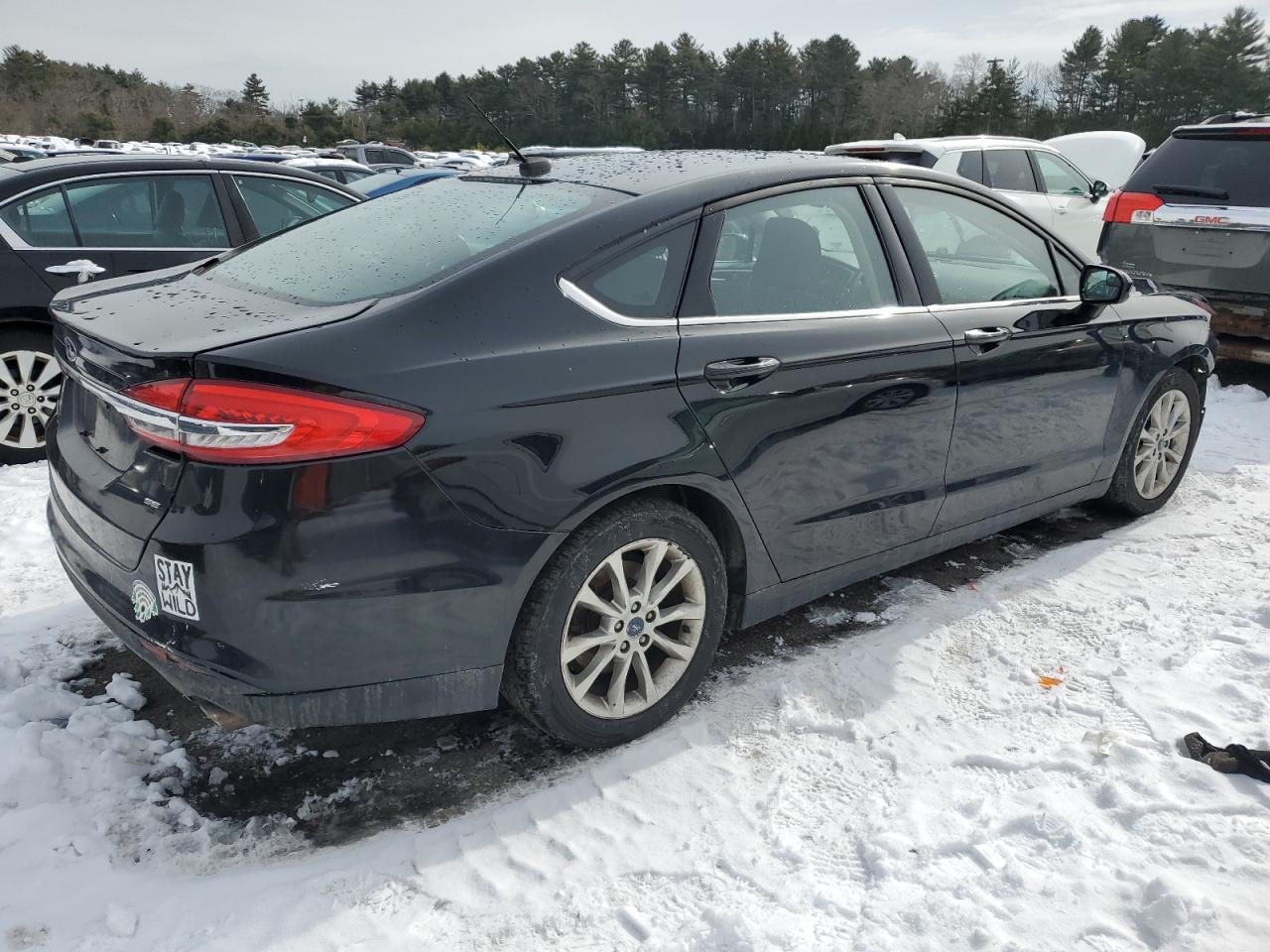 2017 Ford Fusion VIN 3FA6P0H72HR169610 Copart auction photo, front end / minor dent/scratches damage thumbnail 3