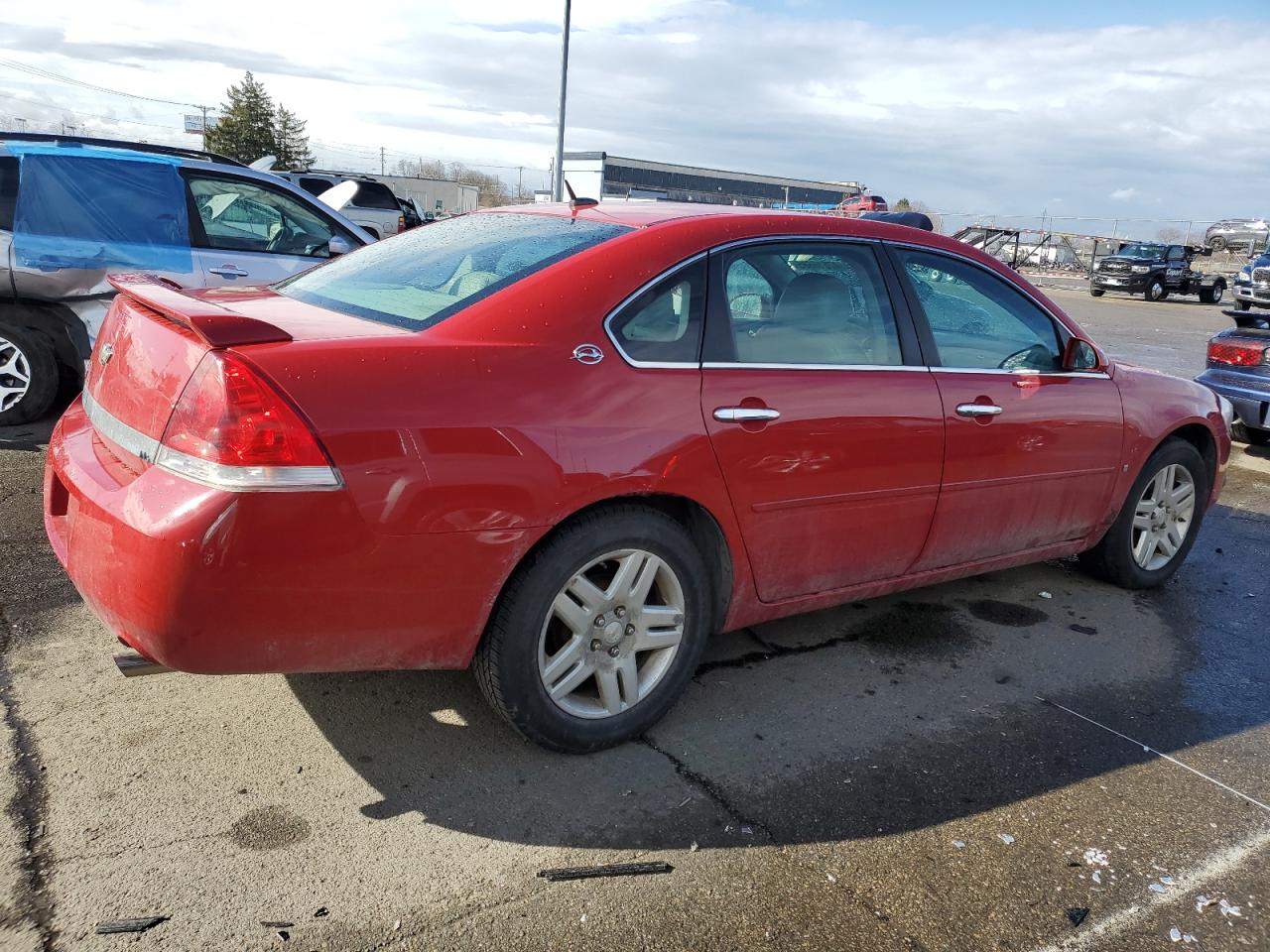 2007 Chevrolet Impala VIN 2G1WU58R479224458 Copart auction photo, front end damage thumbnail 3