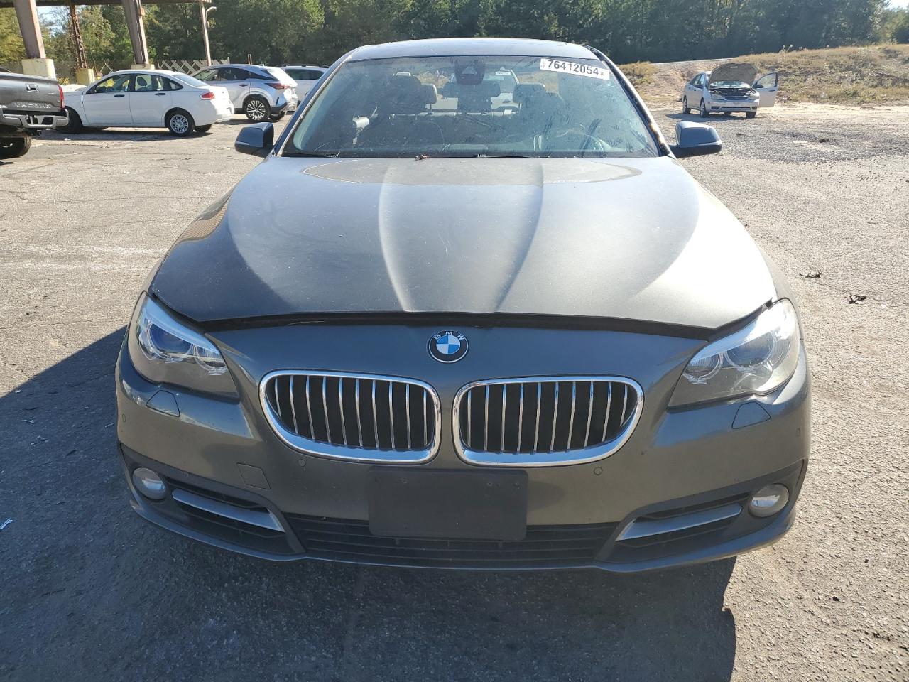 2015 BMW 5er VIN WBA5A7C58FD625182 Copart auction photo, rear end damage thumbnail 5