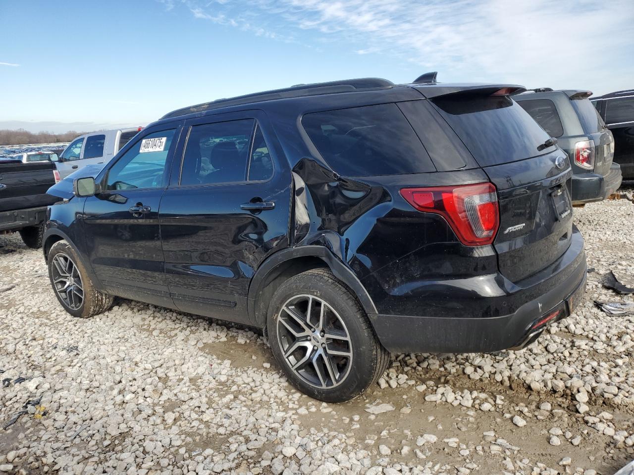 2017 Ford Explorer VIN 1FM5K8GT2HGA74839 Copart auction photo, all over damage thumbnail 2