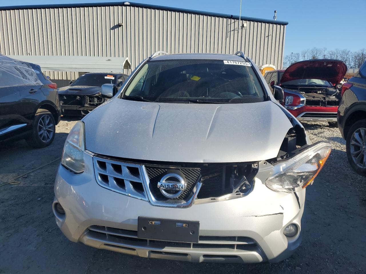 2013 Nissan Rogue VIN JN8AS5MV5DW115816 Copart auction photo, front end damage thumbnail 5