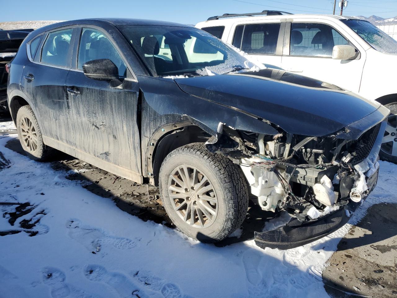 2018 Mazda CX-5 VIN JM3KFBBM8J0317987 Copart auction photo, front end damage thumbnail 4