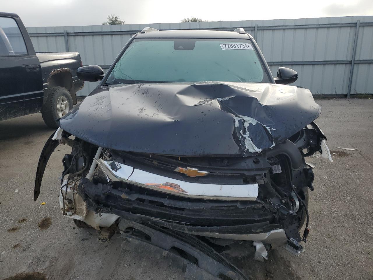 2021 Chevrolet TrailBlazer VIN KL79MPS28MB125208 Copart auction photo, front end / undercarriage damage thumbnail 5
