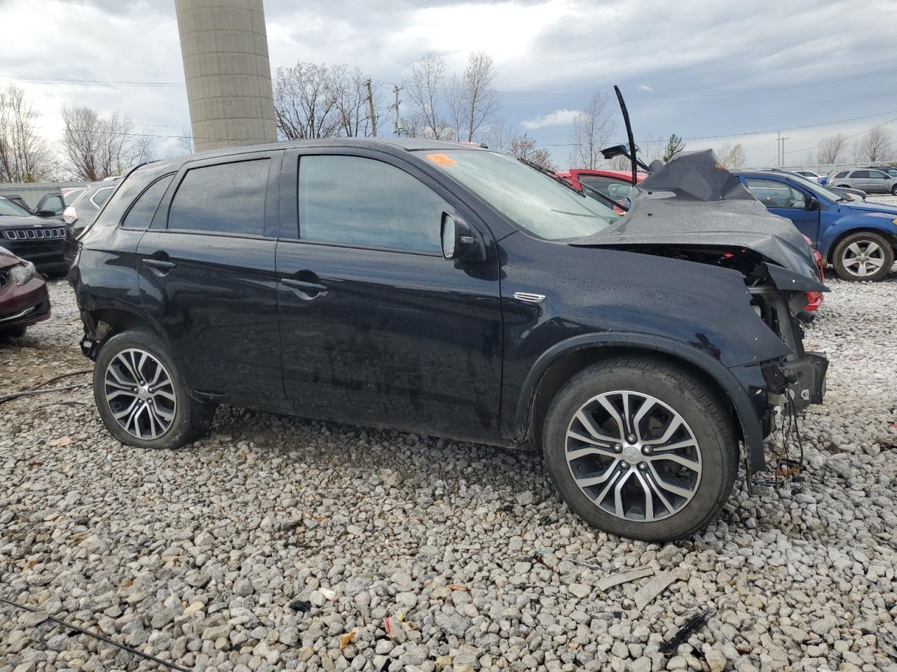 2019 Mitsubishi Outlander VIN JA4AR3AUXKU001739 Copart auction photo, all over damage thumbnail 4